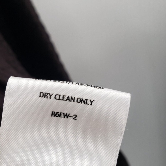 Eileen Fisher Small Brown Wool Blend Jacket Military Asian Frog Knotted Button - Picture 6 of 11